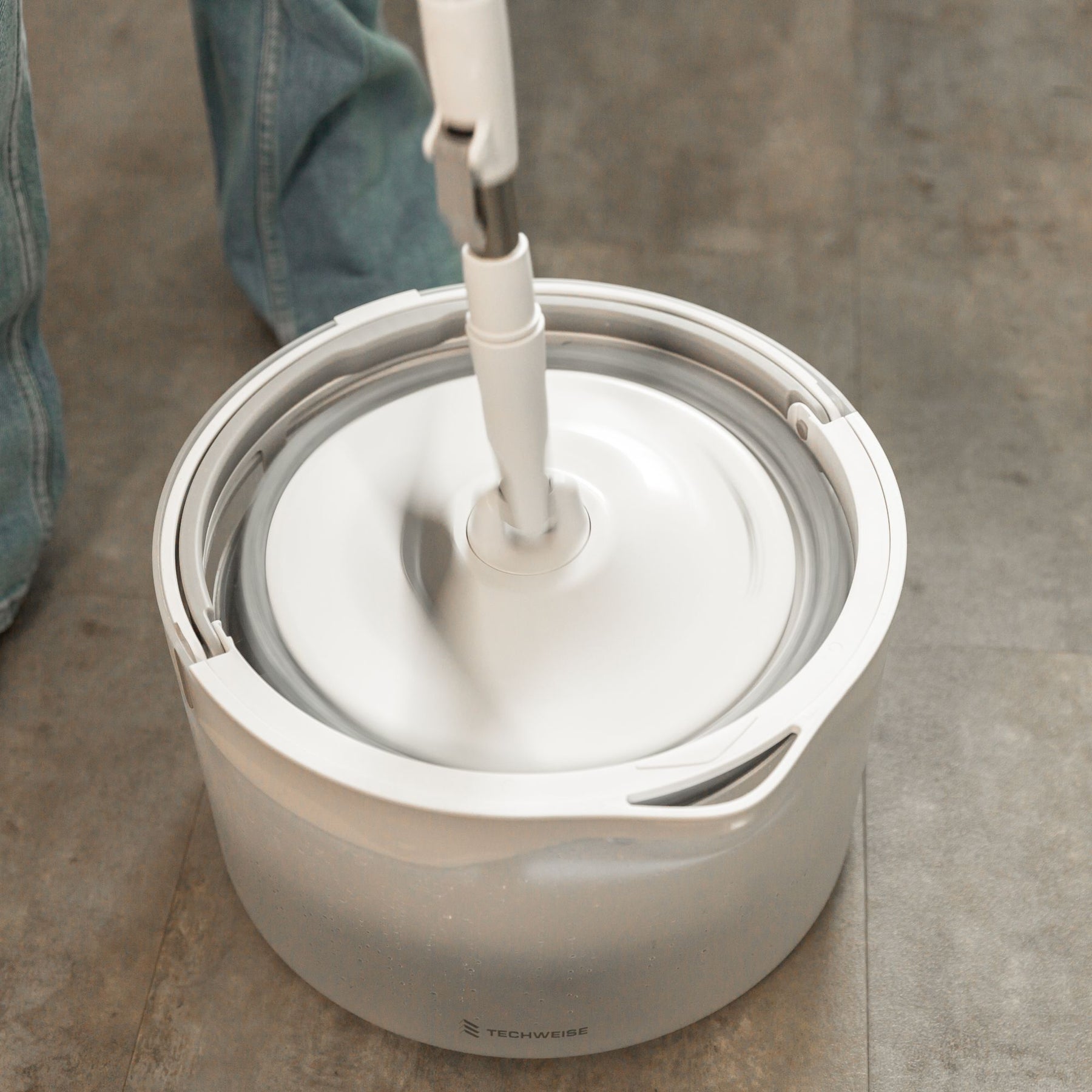 Superpress Mopping System with Self-Cleaning Bucket